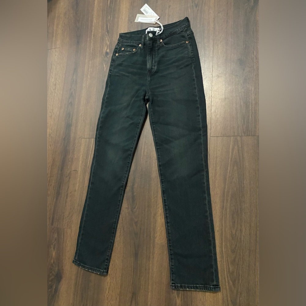 NWT Women’s Daze Black Smarty Pants High Rise Slim Jeans 25 - Picture 2 of 13
